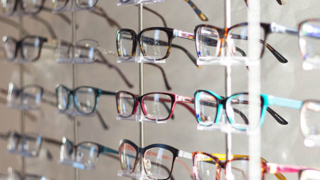 glasses store display