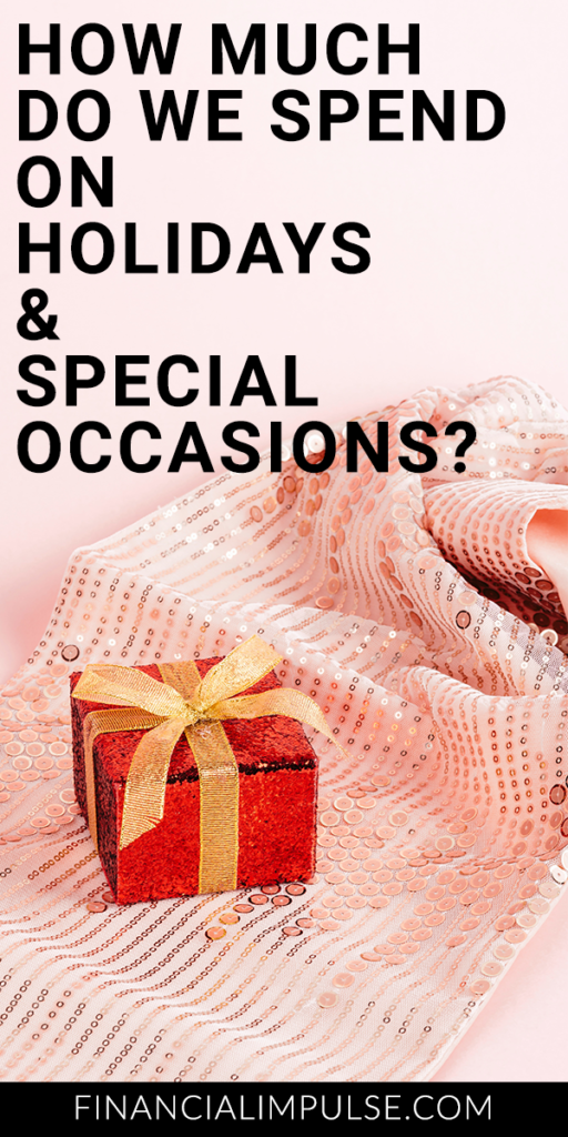 How Much Do We Spend on Holidays and Special Occasions?