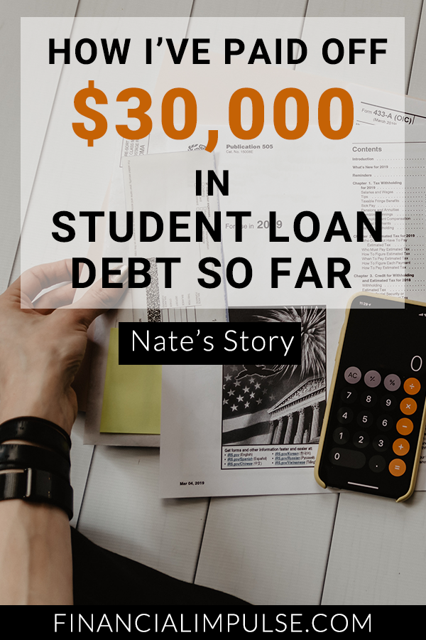 How I’ve Paid Off $30k in Student Loan Debt So Far