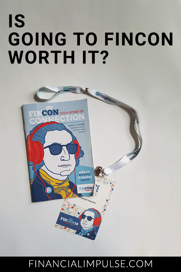 Is going to FinCon worth it? Pinterest banner